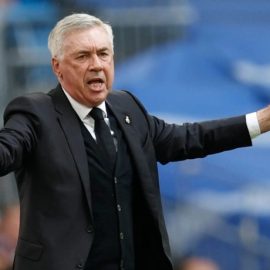 Real Madrid Manager Carlo Ancelotti