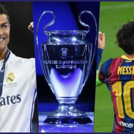 Cristiano Ronaldo Lionel Messi UEFA Champions League