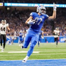 Sam LaPorta Lions pic