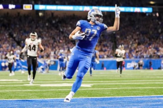 Sam LaPorta Lions pic