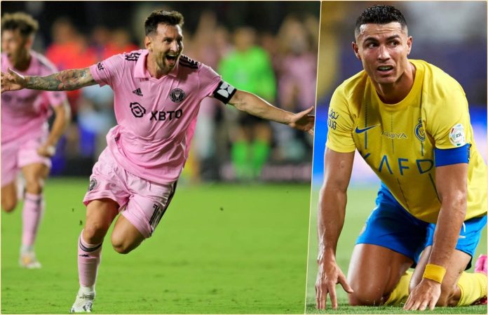Lionel Messi And Cristiano Ronaldo Inter Miami