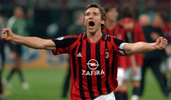 Andriy Shevchenko Scored 40 Champions League Goals In 72 Matches