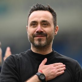 Brighton & Hove Albion Manager De Zerbi Will Not Be Liverpool Manager