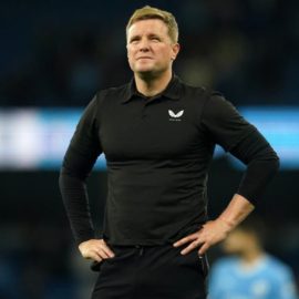 Newcastle United Coach Eddie Howe
