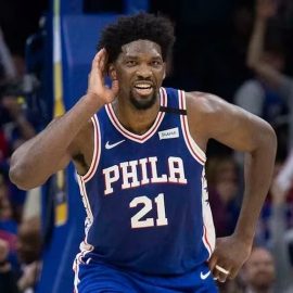 Joel Embiid 76ers pic