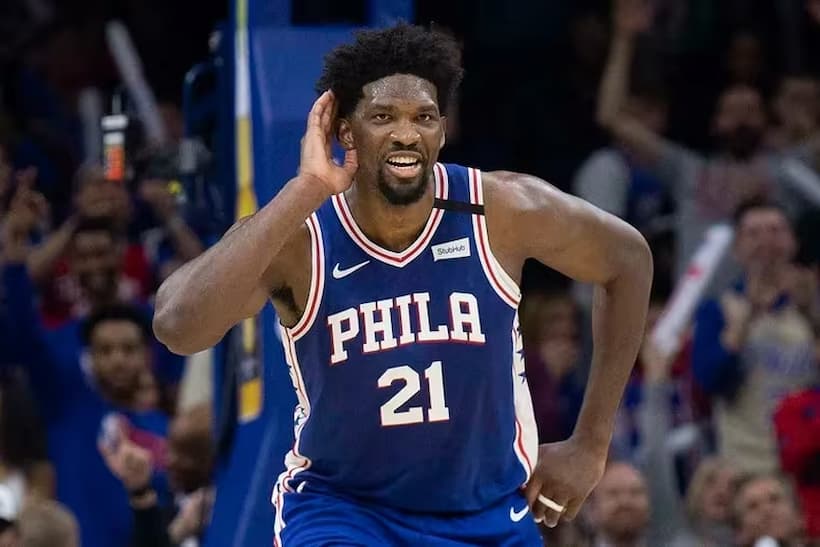 Joel Embiid 76ers pic