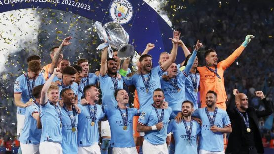 Manchester City Won The Treble In 2023