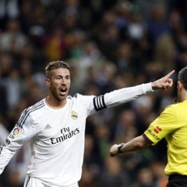 Sergio Ramos Red Card