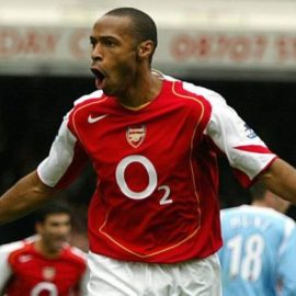 Arsenal Legend Thierry Henry Scored 175 EPL Goals