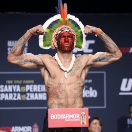 Alex Pereira UFC - UFC 295 Weigh-Ins