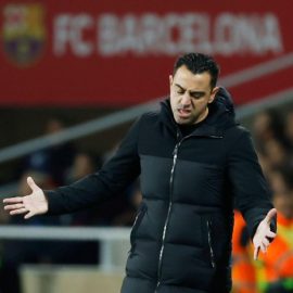 Xavi Barcelona Coach Disappointed