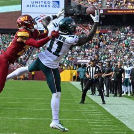 AJ Brown Catch