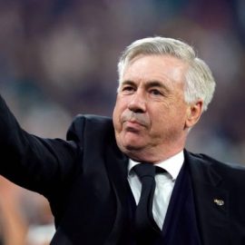 Real Madrid Coach Carlo Ancelotti