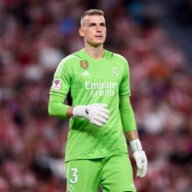 Real Madrid Goalkeeper Andriy Lunin