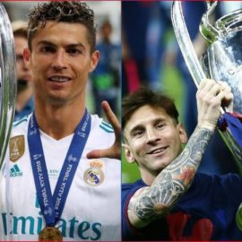 Cristiano Ronaldo Lionel Messi Are Champions League Legends