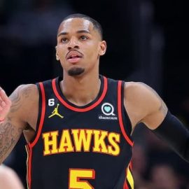 Dejounte Murray Hawks pic
