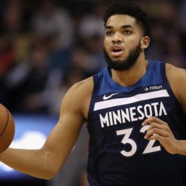 Karl Anthony Towns Timberwolves pic