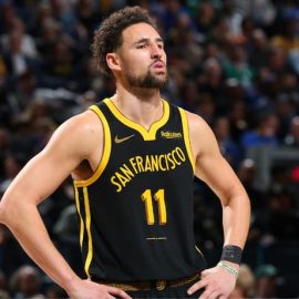 Klay Thomposn Warriors pic