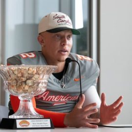 Spencer Rattler Senior Bowl pic