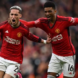 Antony Diallo Manchester United vs Liverpool