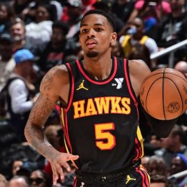 Dejounte Murray Hawks pic