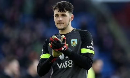 Burnley Goalkeeeper James Trafford