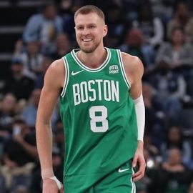 Kristaps Porzingis Celtics pic