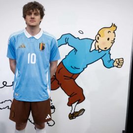 Tintin Inspired Belgium Away Kit