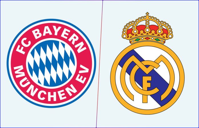 Bayern Munich Real Madrid Collage