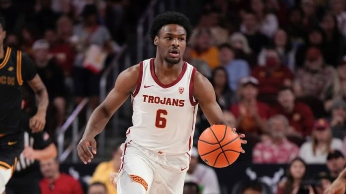 Bronny James USC pic