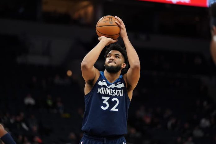 Karl Anthony Towns Timberwolves pic