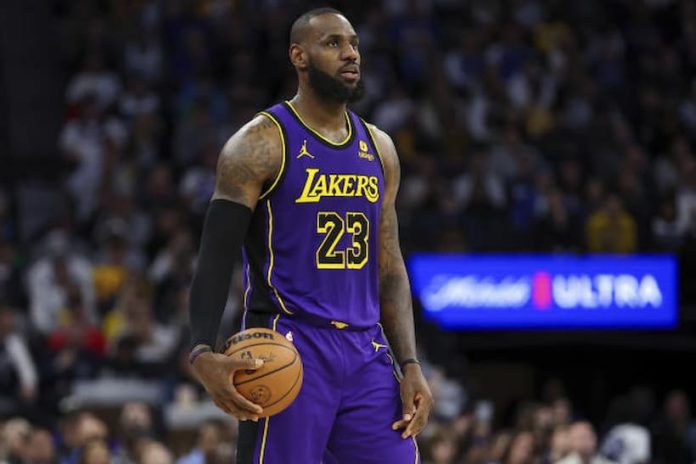 LeBron James Lakers pic