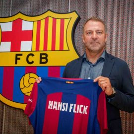 Hansi Flick Barcelona Coach