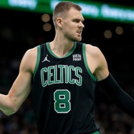 Kristaps Porzingis Celtics pic 1
