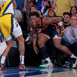 O.G. Anunoby Knicks injury pic