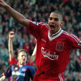 Stan Collymore Playing For Liverpool