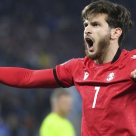 Khvicha Kvaratskhelia For Georgia In EURO
