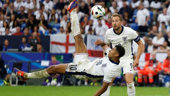 BEllingham EURO 2024 Overhead Kick