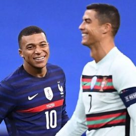 Cristiano Ronaldo and Kylian Mbappe