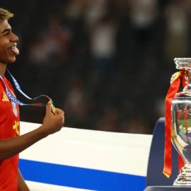 Barcelona Academy Graduate Lamine Yamal Is A EURO Winner