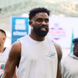 Raheem Mostert Dolphins pic