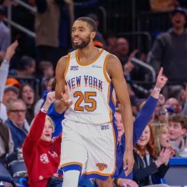 Mikal Bridges Knicks pic