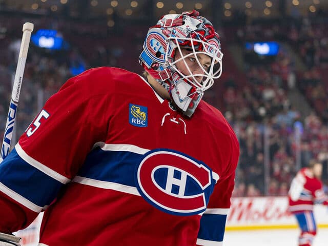 Sam Montembeault Montreal Canadiens NHL 1