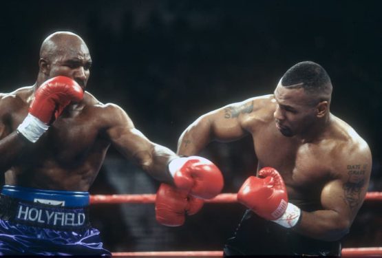 Evander Holyfield Mike Tyson Boxing 1
