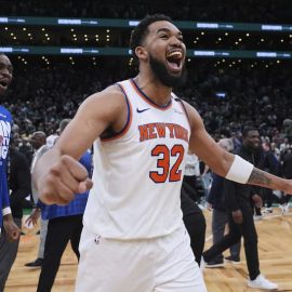 Karl Anthony Towns Knicks pic