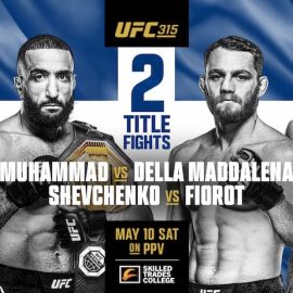 UFC 315 Poster UFC 1