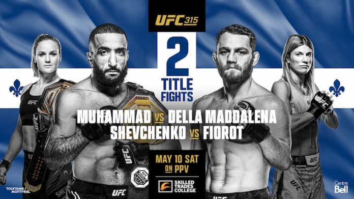 UFC 315 Poster UFC 1