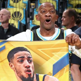 John Haliburton Returns to Pacers Arena for Game 4, Reunites with Son Tyrese After Postseason Ban