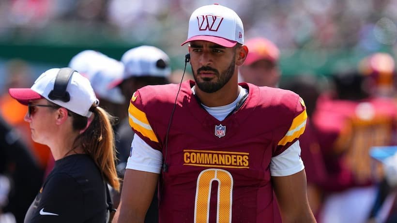 Marcus Mariota Commanders pic