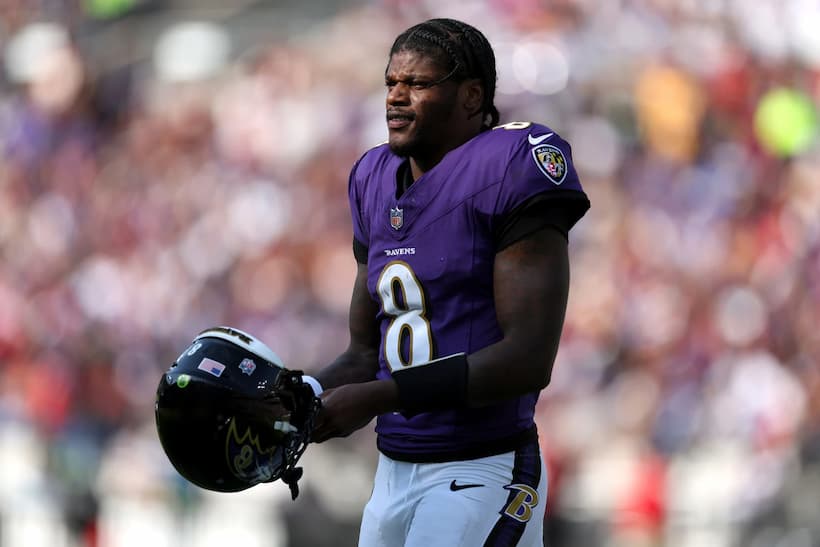 Lamar Jackson Ravens pic